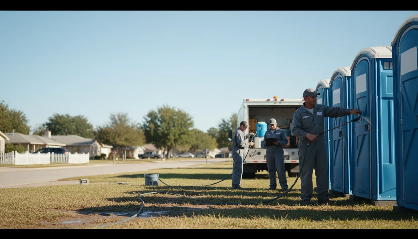 Long-Term Portable Toilet Rental in Lenox, GA near me